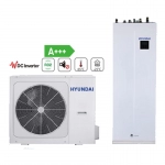 Pompa de caldura aer-apa cu boiler incorporat de 240 litri HYUNDAI HYHA-V12W/D2RN8/HYHB-A160/240CD30GN8, rezistenta back-up 3 kW, trifazata - 12 kW