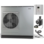 Pompa de caldura aer-apa 12 kW Nibe F2050-12, monobloc, automatizare inteligenta SMO 20, pompa circulatie